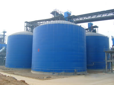 孝南水泥钢板库改造