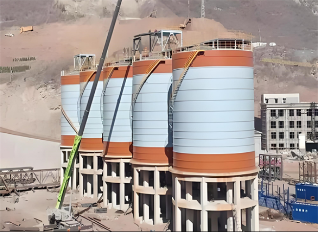 孝南高架钢板仓